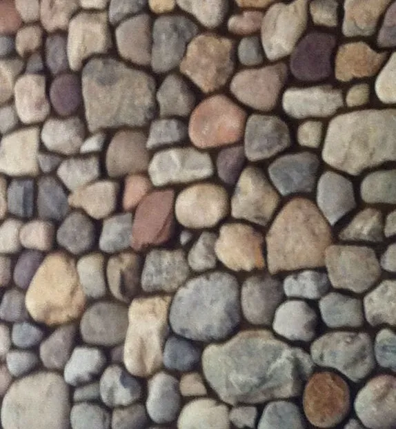 Mosaic stone veneer
